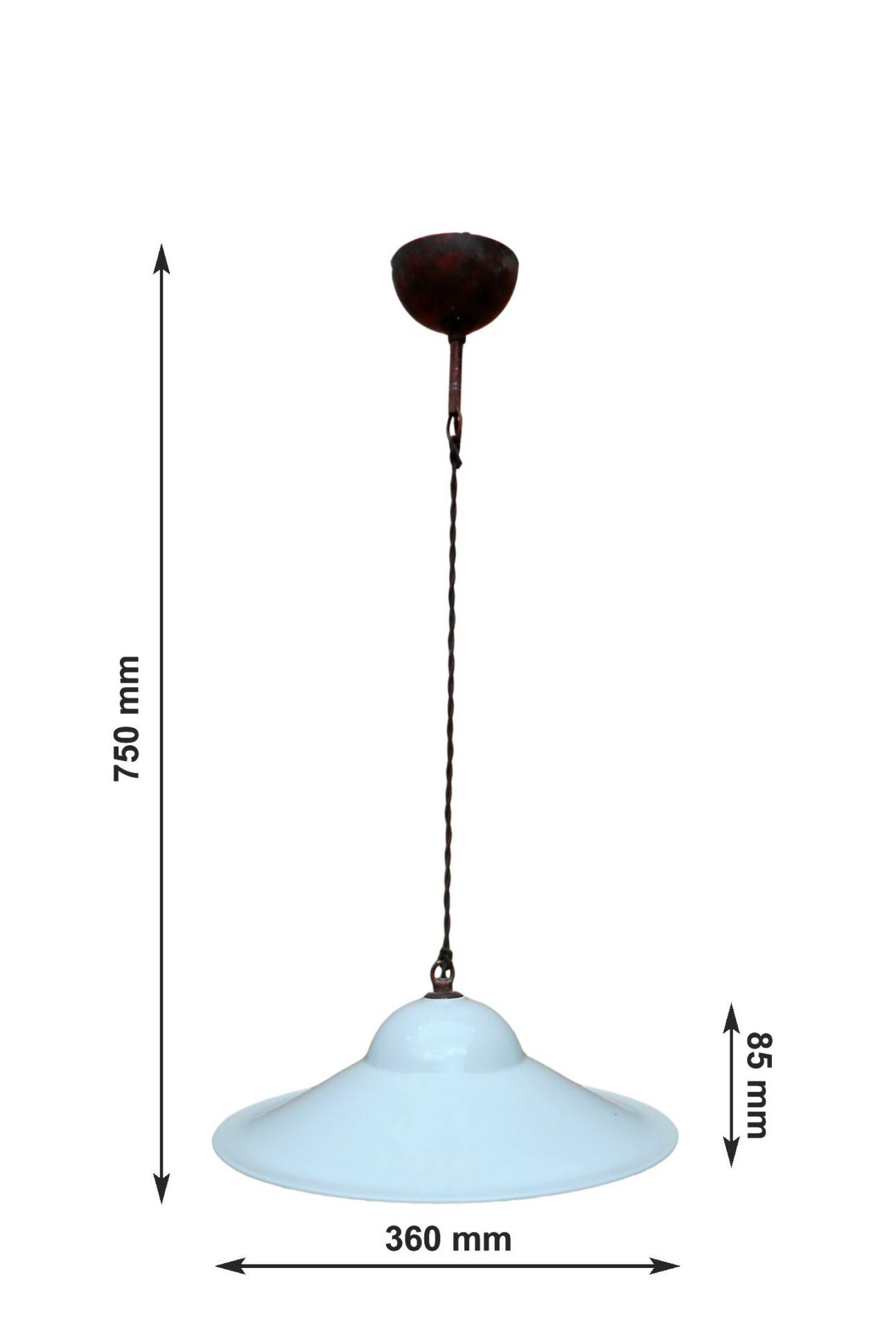 Spinardi Lampadario 1 Luce lampada Max 60W