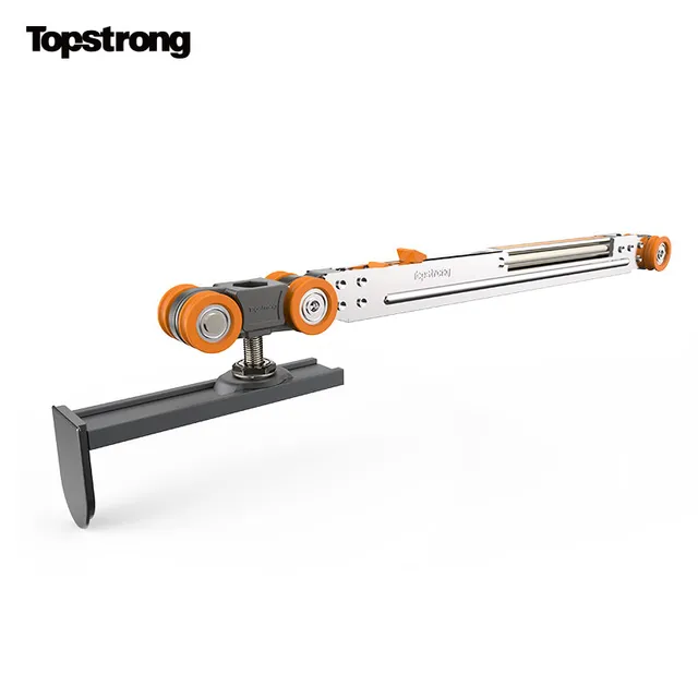TopStrong 45KG carrello porta scorrevole legno doppia ammortizzazione