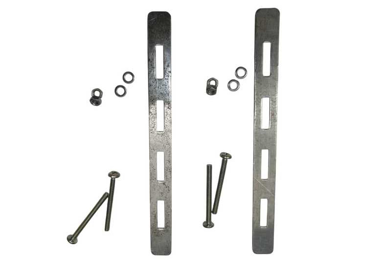 BOXOB Traversino Acciaio Cassette Postali 24 cm Fissaggio Ringhiera