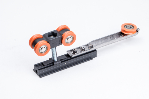 TopStrong 80KG Carrello Porta Scorrevole Legno Ammortizzato