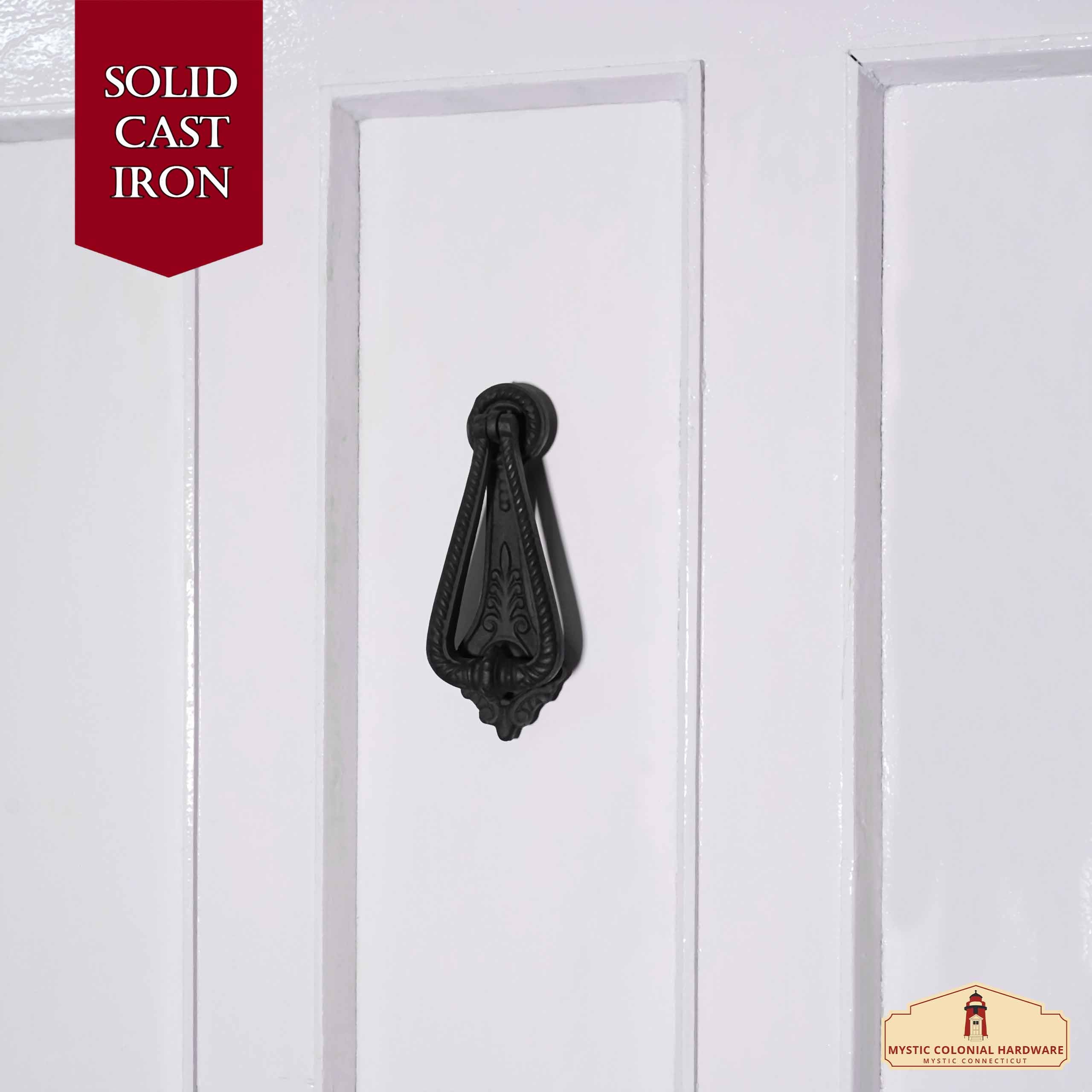 Mystic Colonial Hardware Georgian Twist battente porta ghisa