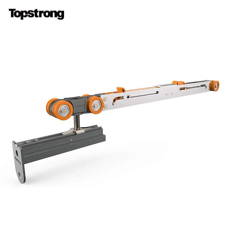 TopStrong 60KG carrello porta scorrevole regolazione binario