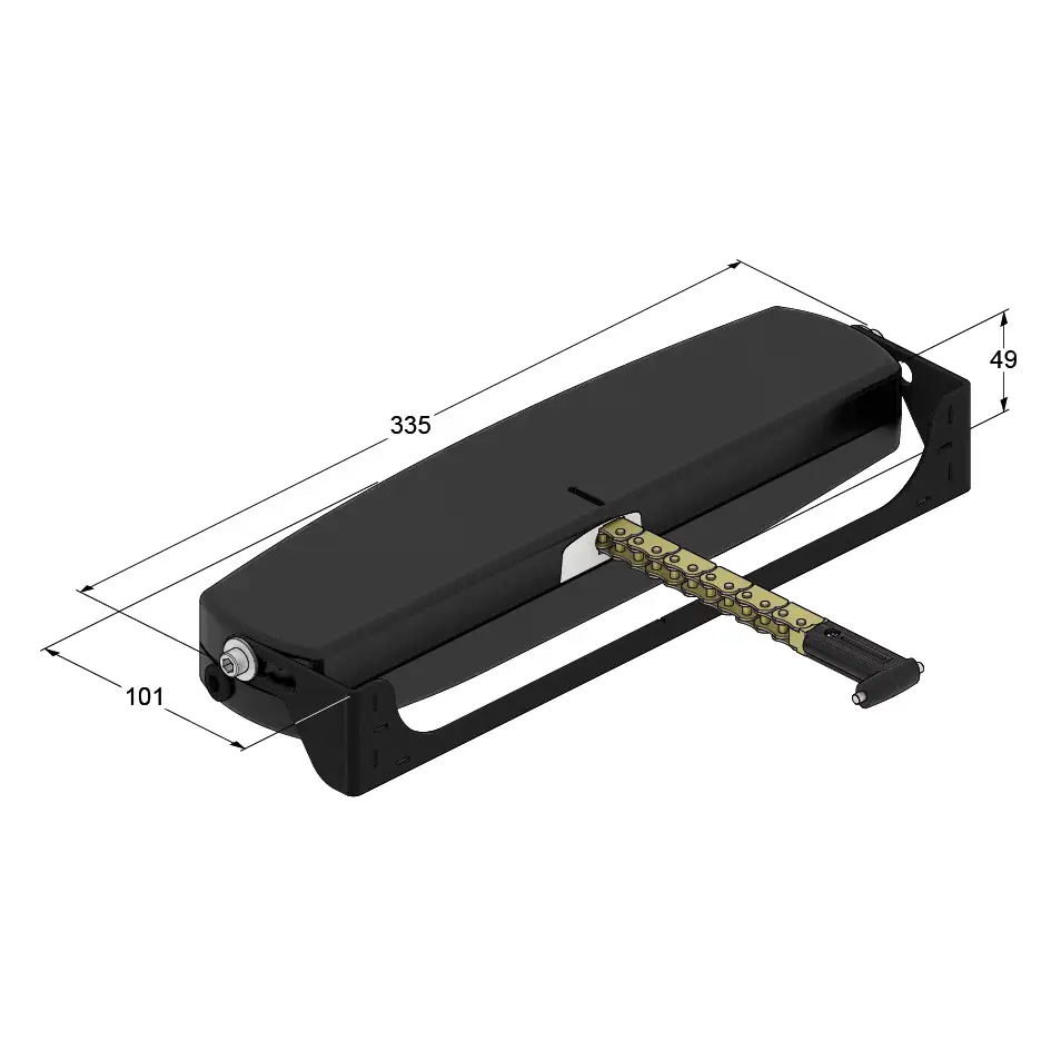 TAU MF30 attuatore a catena per finestre 30 kg