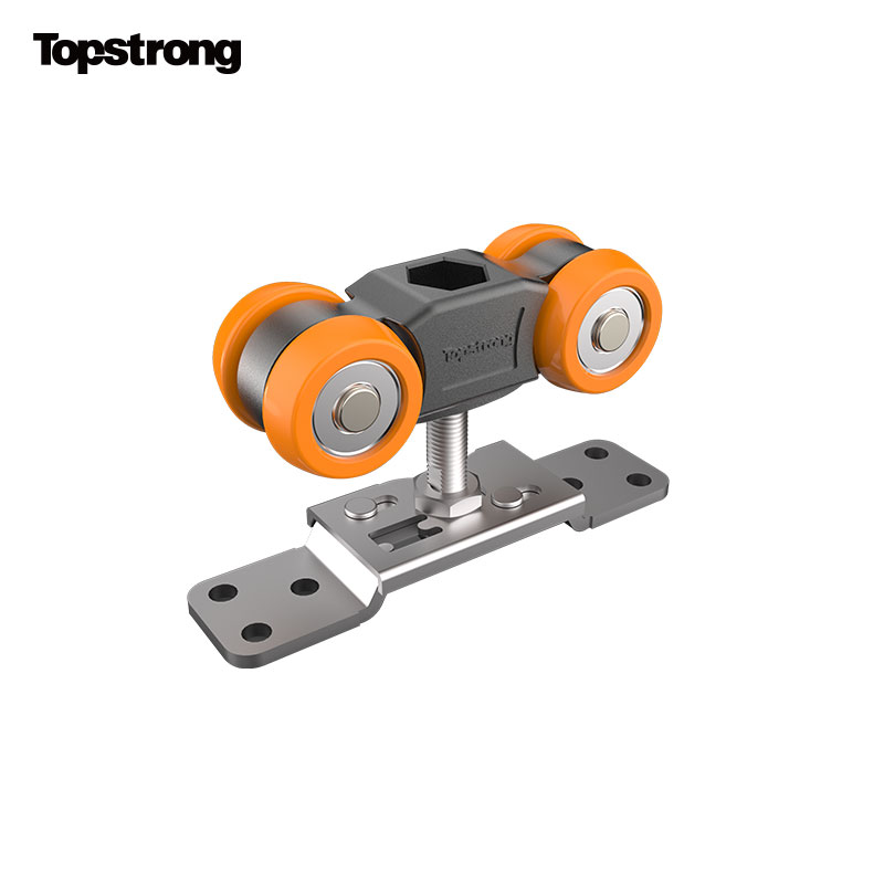 TopStrong Carrello Porta Scorrevole 120 kg Legno Sospeso