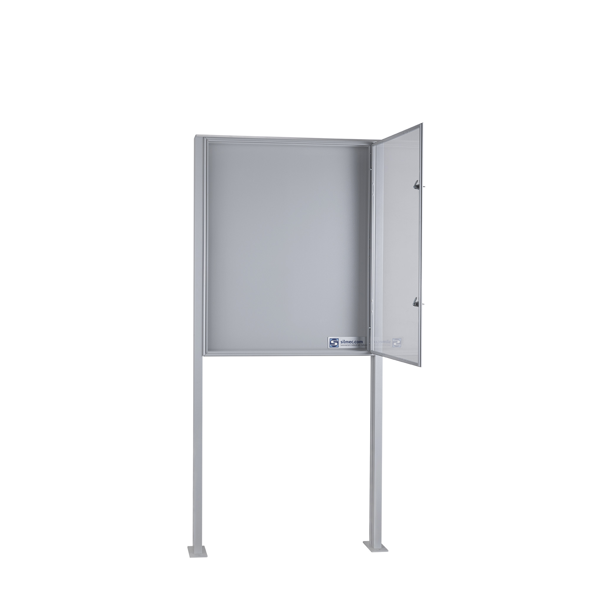 Silmec SB3 maxi bacheca avvisi con pali esterno