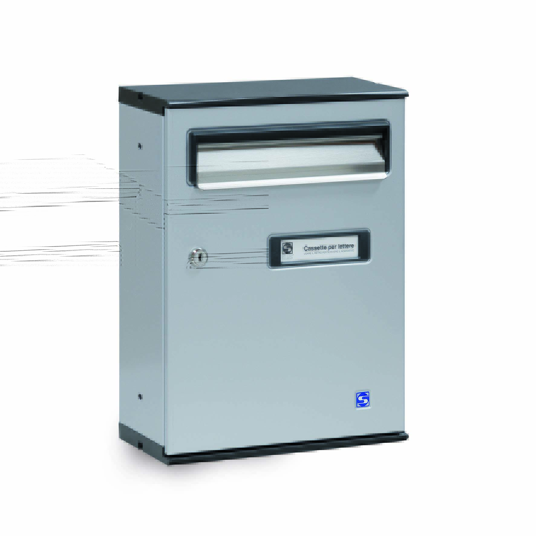 Silmec Serenissima cassetta postale ritiro anteriore inox