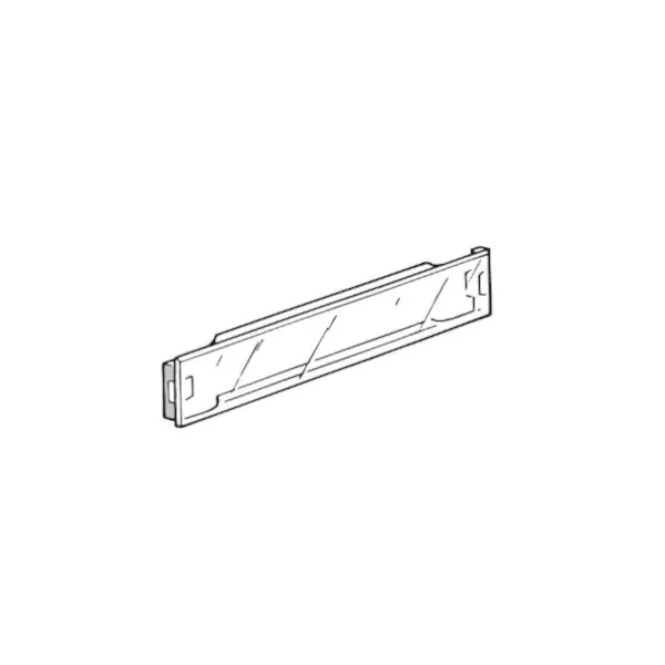 Silmec 90-005 vetrino trasparente 80x15 mm policarbonato