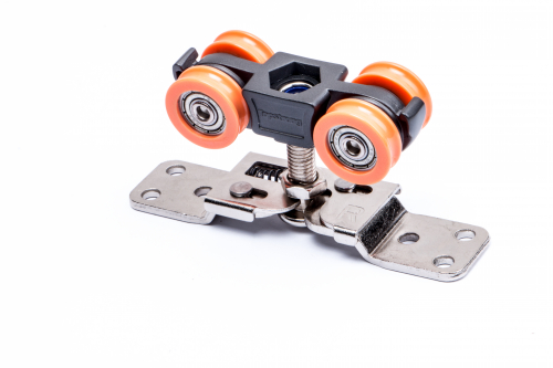 TopStrong 80KG Carrello Porta Scorrevole Legno Regolabile