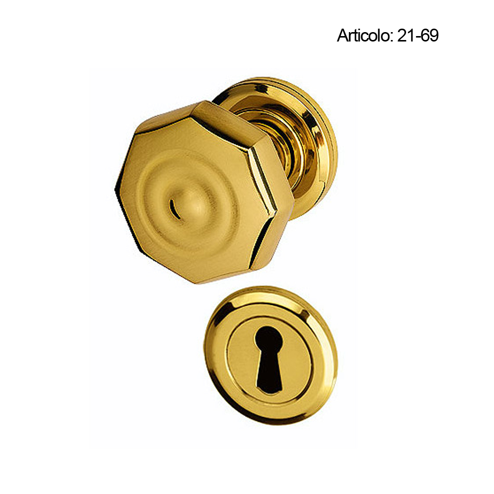 Spinardi 13-69 maniglia per porta ottone