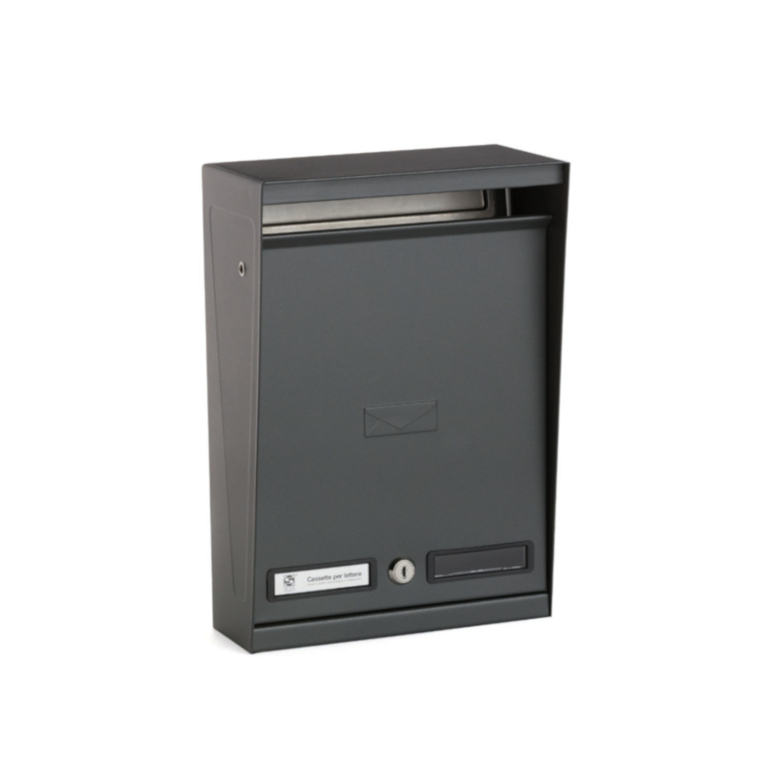 Silmec S014 cassetta postale recinzione tetto fisso esterno