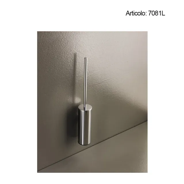 Spinardi 7081 portascopino a parete acciaio inox AISI 316L