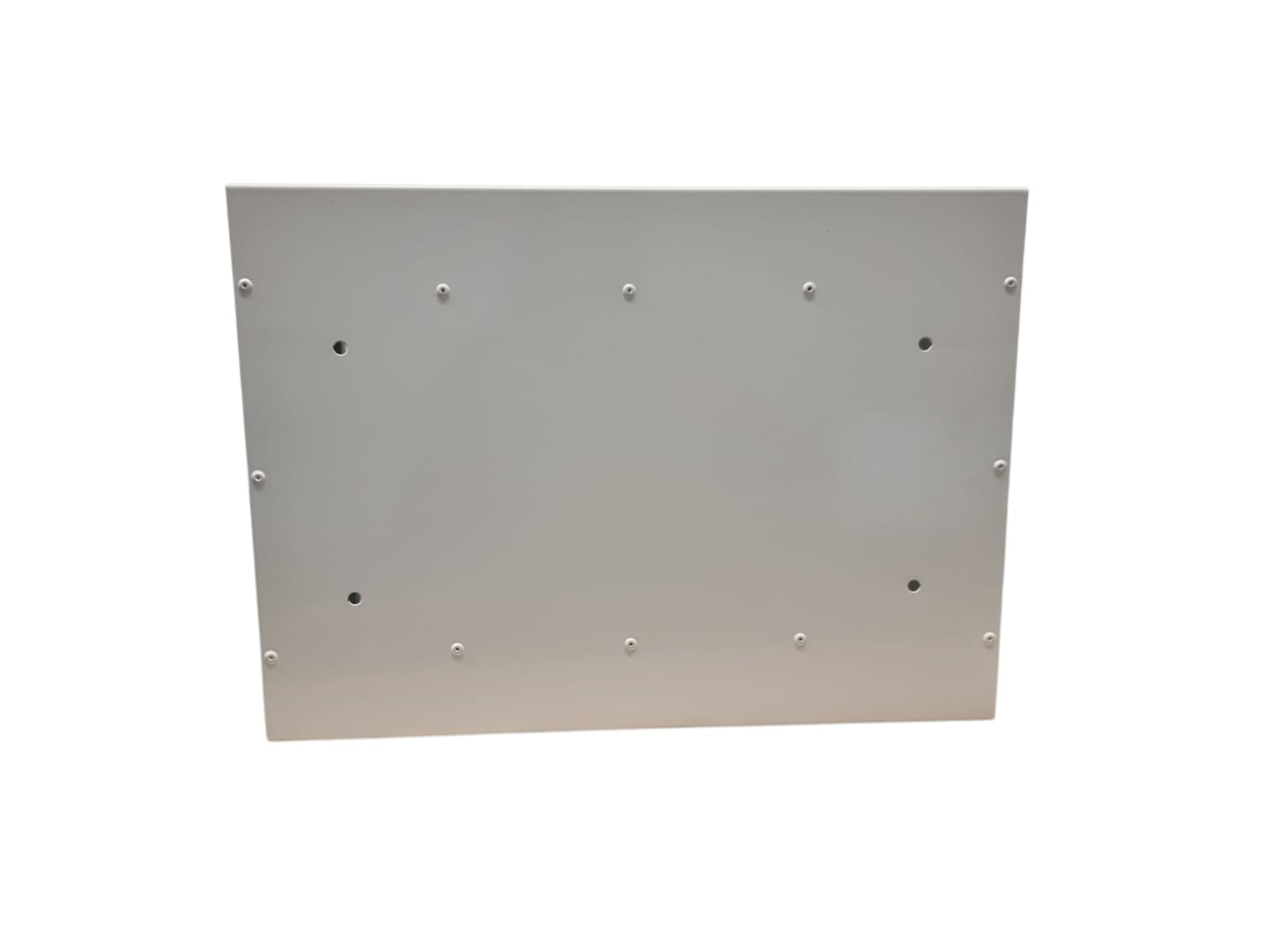 BOXOB Serenity 993 cassetta postale 4 scomparti bianco grigio interno