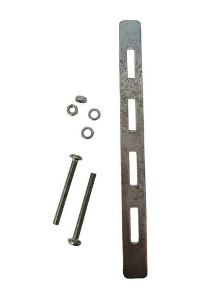 BOXOB Traversino Acciaio Cassette Postali 24 cm Fissaggio Ringhiera