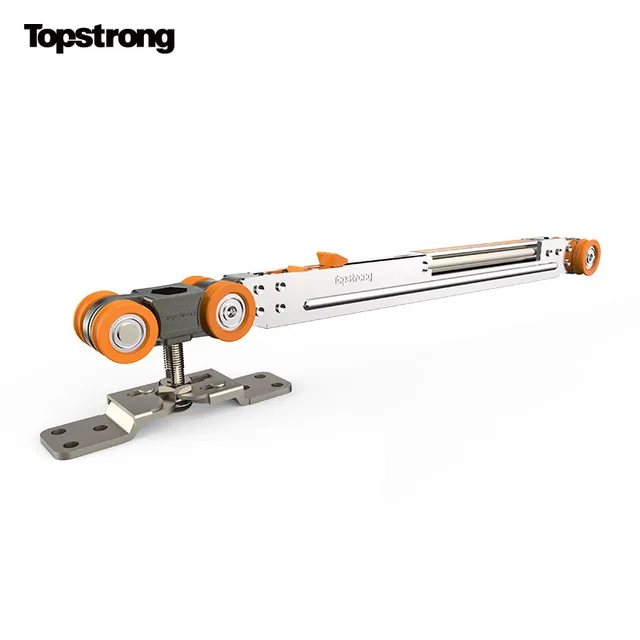 TopStrong 45KG Carrello Porta Scorrevole Legno Ammortizzato