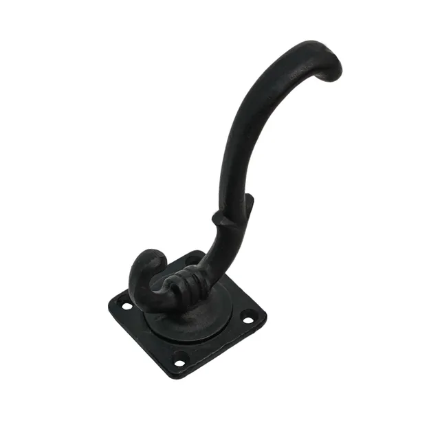 Mystic Colonial Hardware ganci parete ghisa 11,5 cm set 2 pezzi