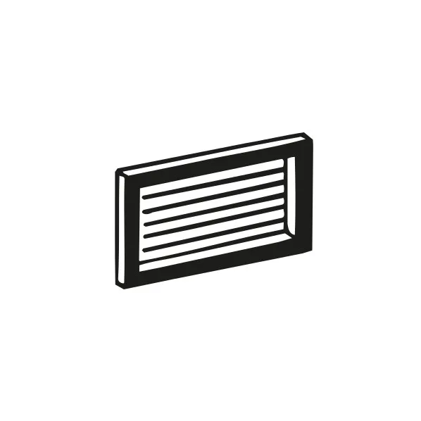 Silmec SC Classic griglietta citofono 30-002 nera