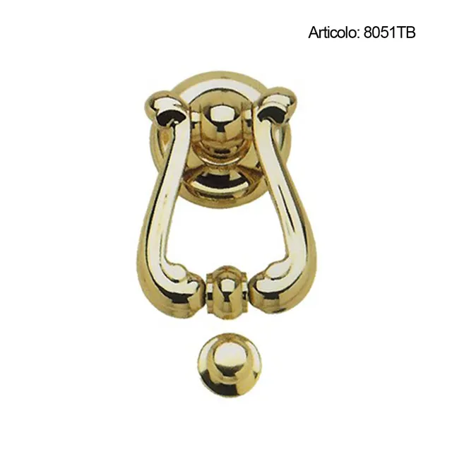 Spinardi 8051TB battente portoncino ottone 100x90 mm
