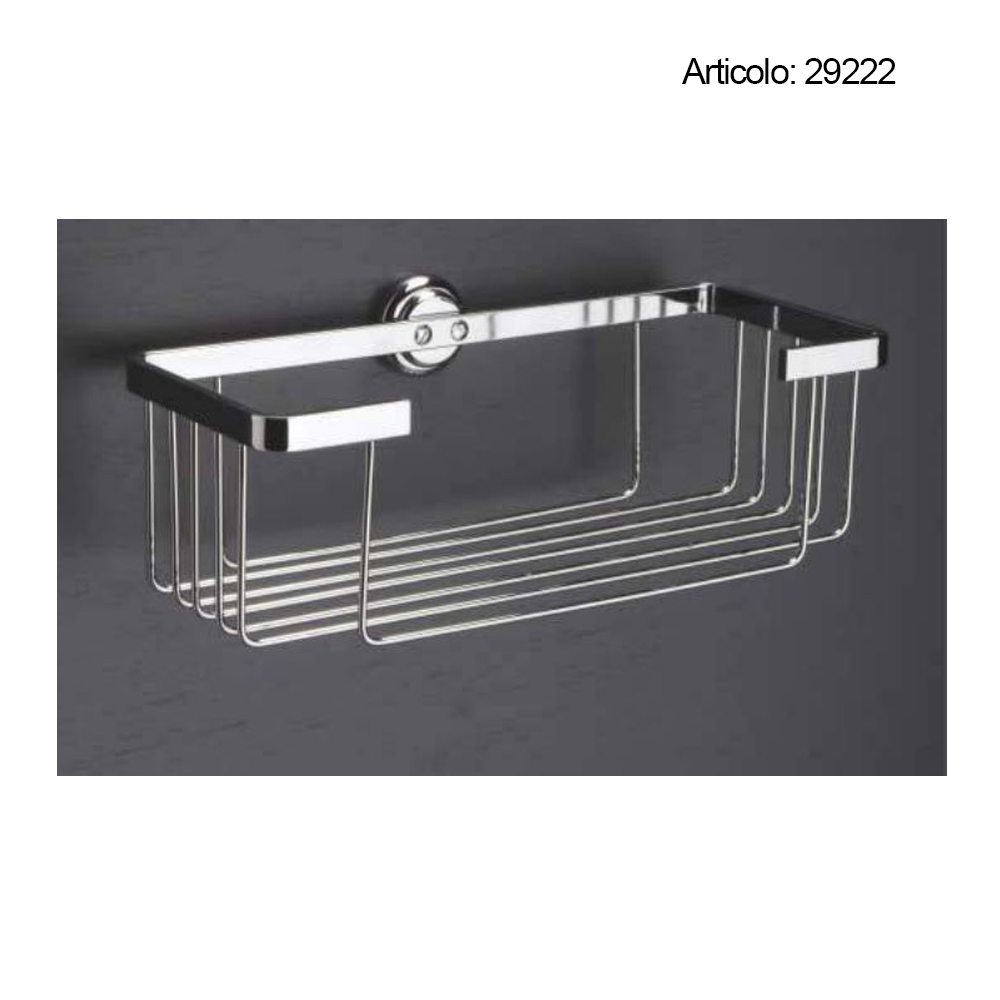 Spinardi Porta Salviette Bagno Ottone Cromato