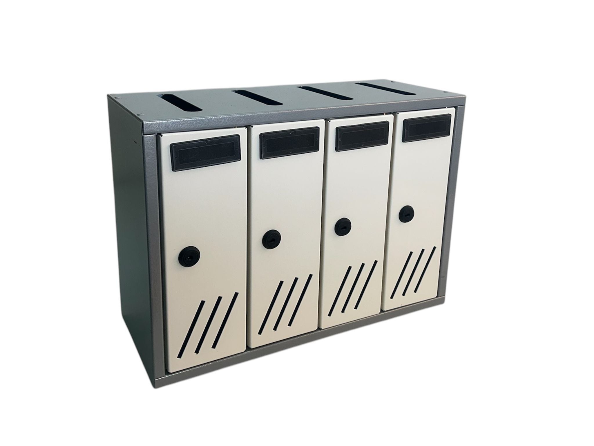 BOXOB Serenity 993 cassetta postale da interno grigio bianco
