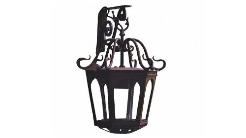 Spinardi lanterna a muro lampada 60W vetro
